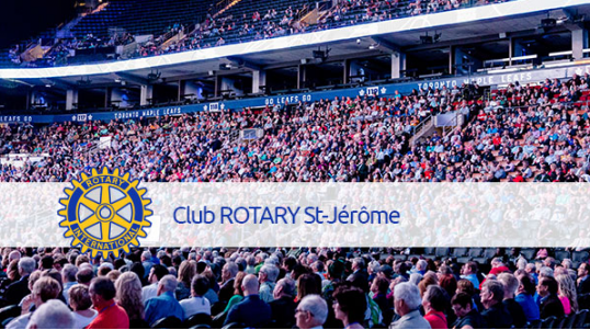 Le Club Rotary de Saint-Jérôme réunit des personnes volontaires ayant le même désir : faire une différence pour les gens de leur communauté. C’est l’élitisme de la disponibilité et de la bonne volonté. C’e